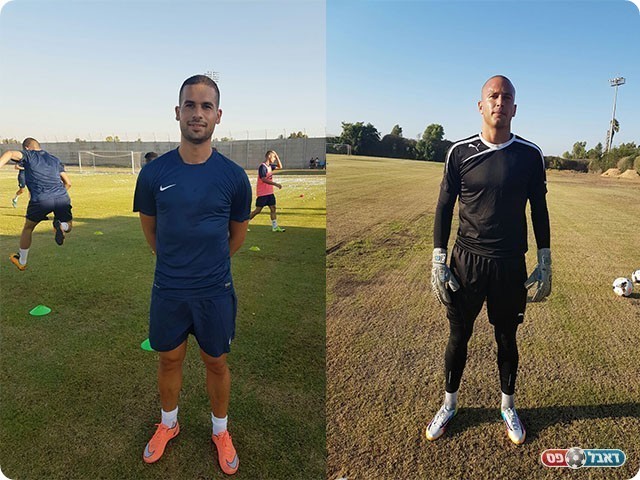 חיים זיסקינד (מימין) ולירון אלימלך